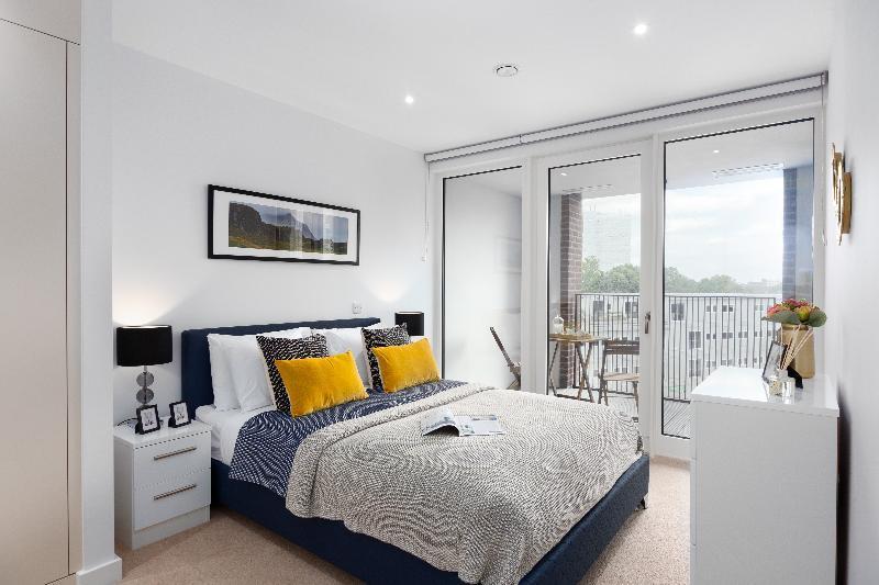 Two Bedroom Serviced Apartment With Balcony In Weymouth Building, Deacon Street London Exteriör bild