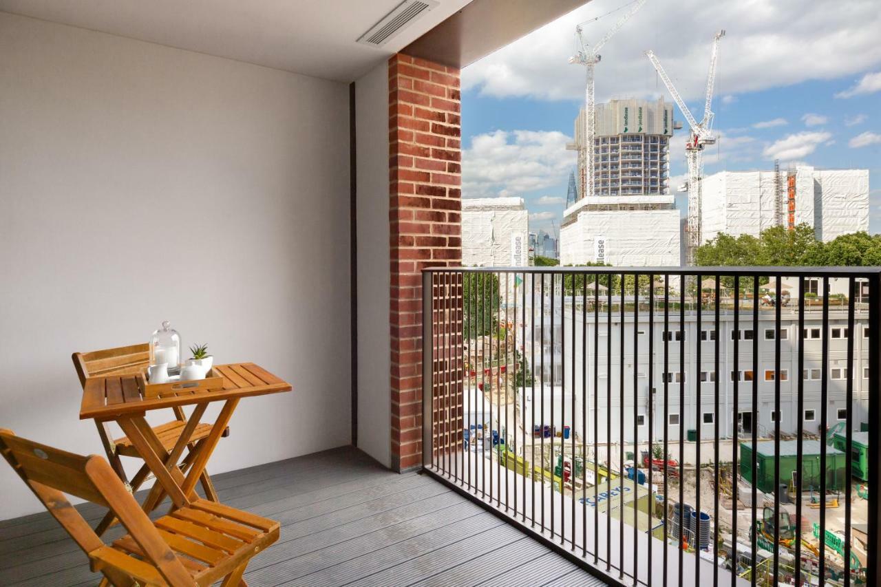 Two Bedroom Serviced Apartment With Balcony In Weymouth Building, Deacon Street London Exteriör bild