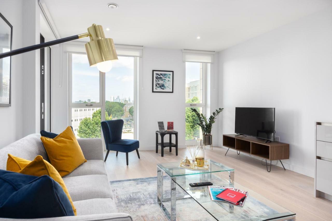 Two Bedroom Serviced Apartment With Balcony In Weymouth Building, Deacon Street London Exteriör bild