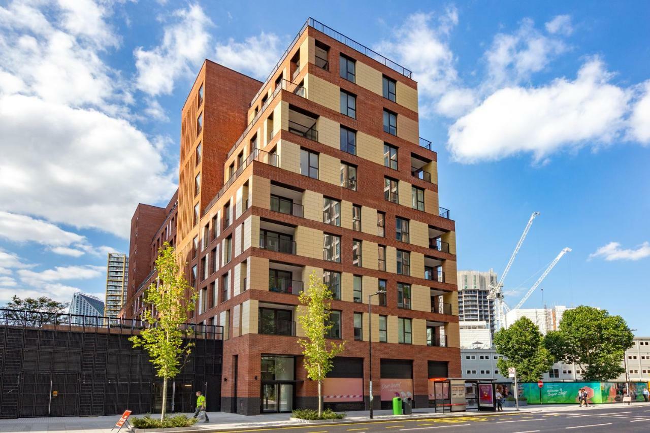 Two Bedroom Serviced Apartment With Balcony In Weymouth Building, Deacon Street London Exteriör bild