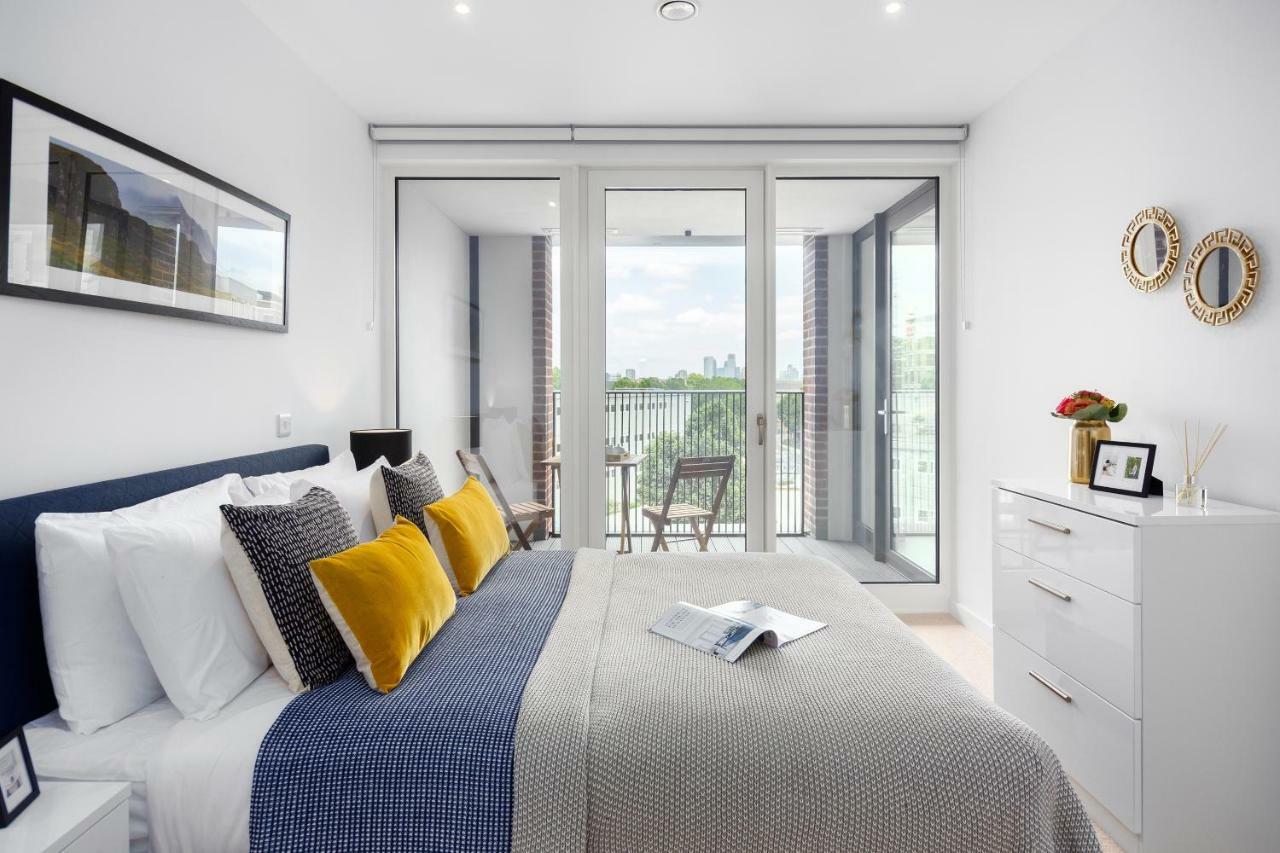 Two Bedroom Serviced Apartment With Balcony In Weymouth Building, Deacon Street London Exteriör bild